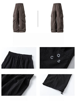 Liber Autumn Men's None Solid Color Pants