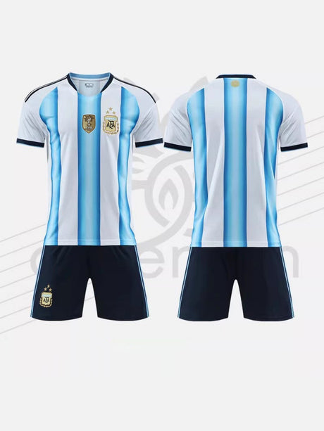 World Cup National Team Football Two-piece jersey and shorts set, Unisex