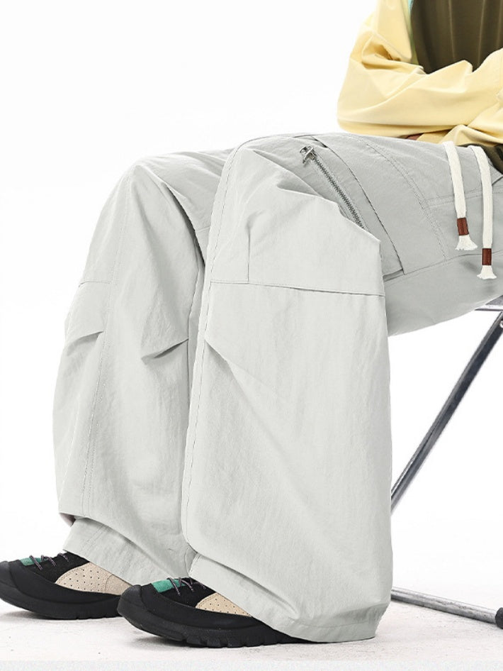 Deconstruction Straight-fit Water Proof Cargo Trousers