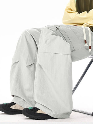 Deconstruction Straight-fit Water Proof Cargo Trousers