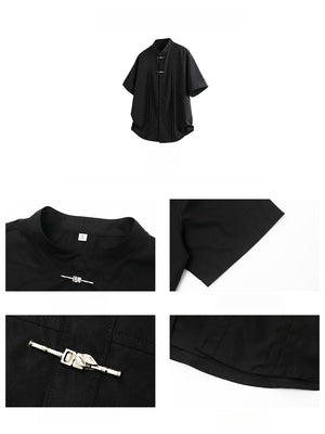 New Chinese Style Chinese Knot Tang Suit Shirts