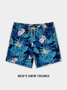 Printed Loose-fit Quick-drying Beach Shorts