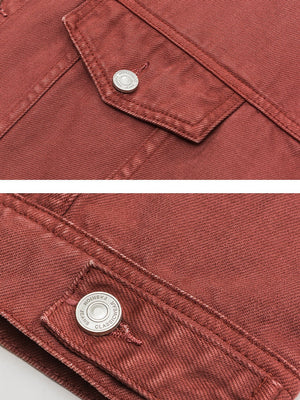 Liber Summer Neutral wear Pocket decoration Solid Color Jackets