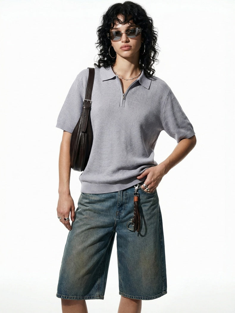 Old Money Style Leisure Polo Shirts