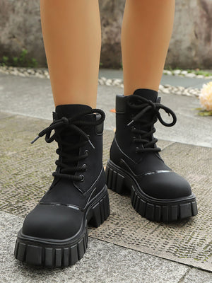 Platform Martin Boots