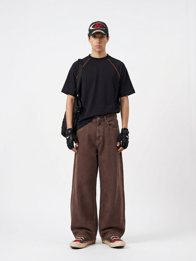 【EXPÉDITION NORMALE】T-shirts raglan légers et colorés effet rafraîchissant (220 g)