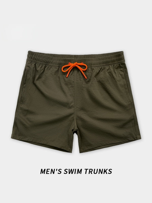 Outerwear Solid Color Quick-drying Breathable Beach Shorts