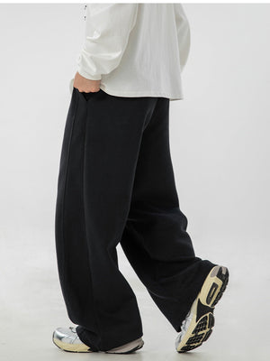 Liber Autumn Men's None Solid Color Pants