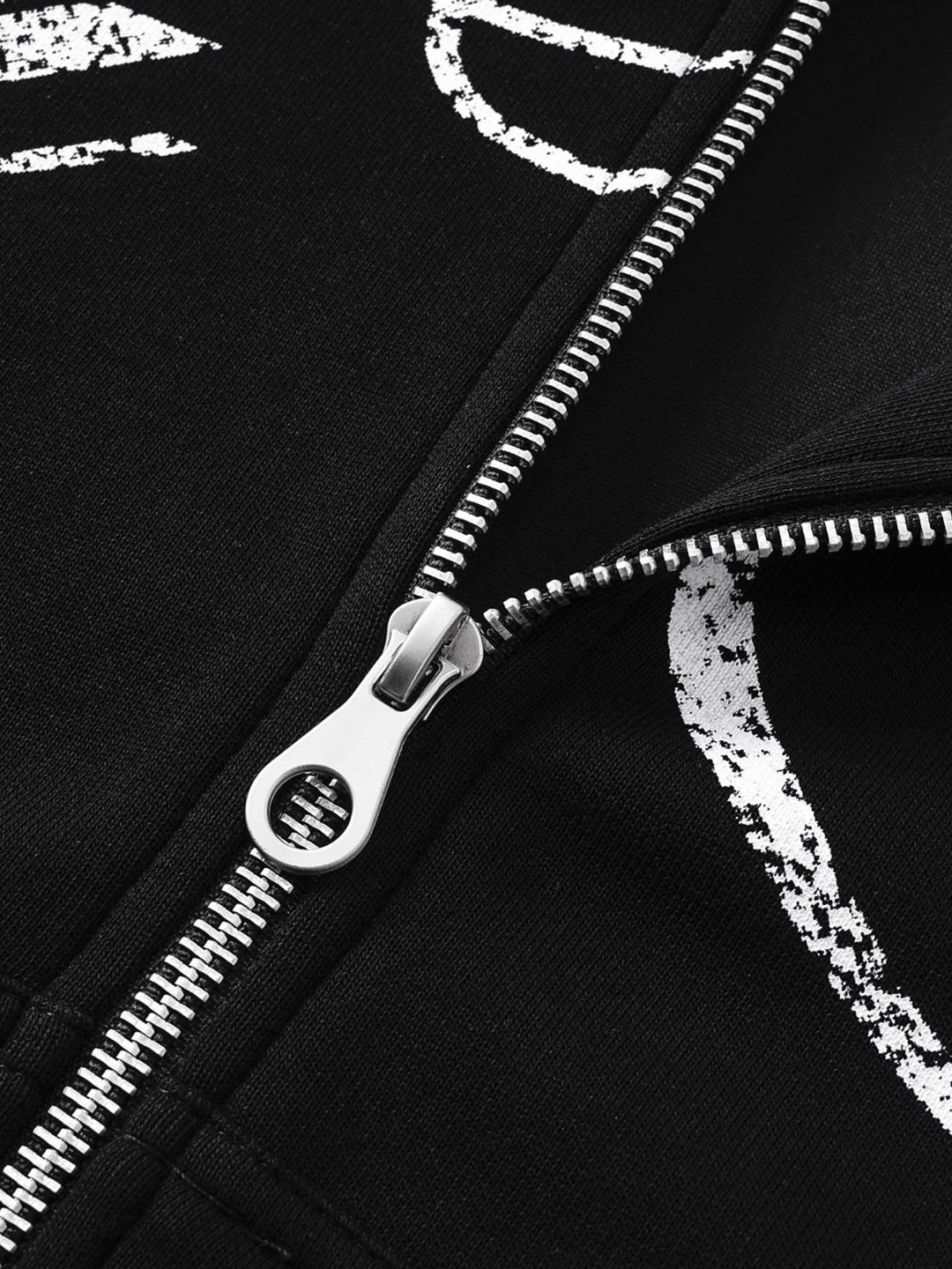 Graffiti Cardigan Zipper Hoodies