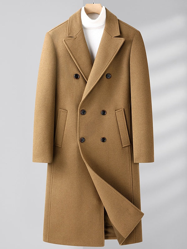 Double-breasted Long Coat