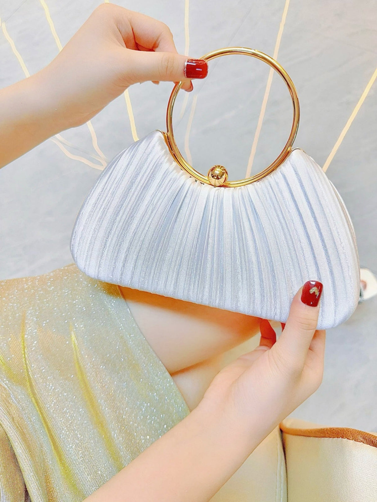 Liber Four Seasons ACC Pleated Bag