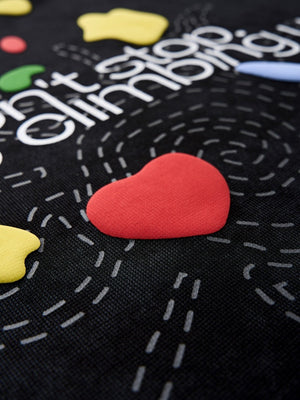 【EXPÉDITION NORMALE】T-shirts imprimés escalade avec flocons de neige