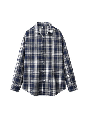 Color Matching Plaid Simplicity Shirts
