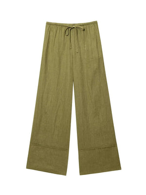 Shirts Loose Trousers 2-piece Sets