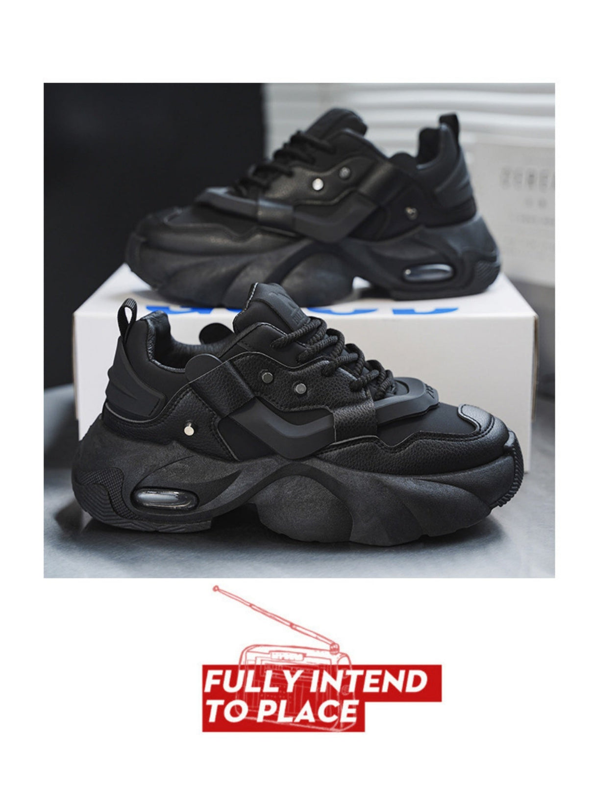 Liber Four Seasons Thick-soled Men's Casual Sports Shoes