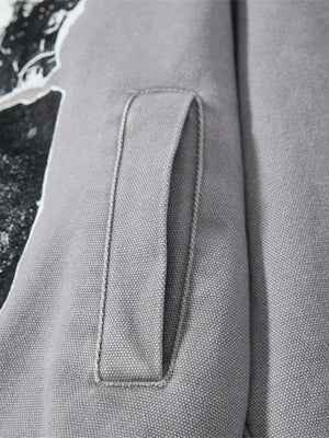 Liber Autumn Neutral wear Printed Jackets