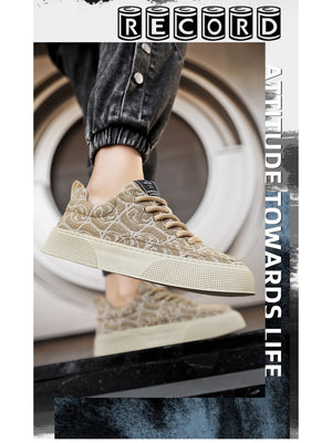 Liber Four Seasons Printed Men's Casual Sneakers
