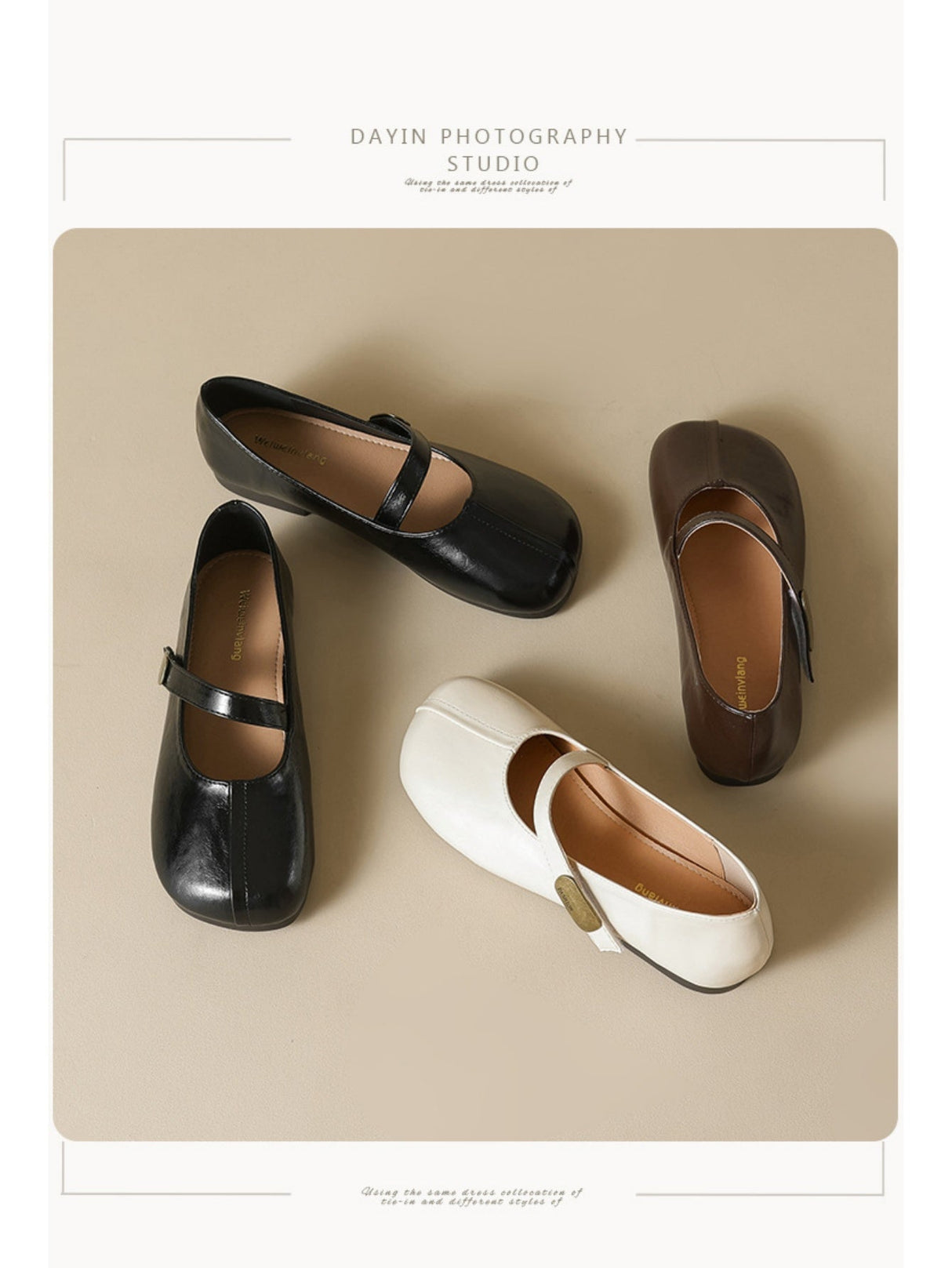 Liber Spring and Autumn Women's Mary Jane Shoes