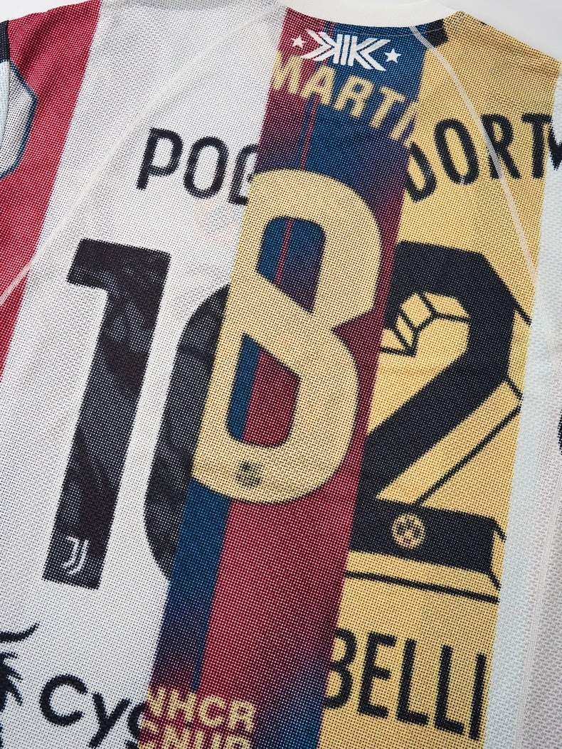 Patchwork Jersey Retro T-shirts