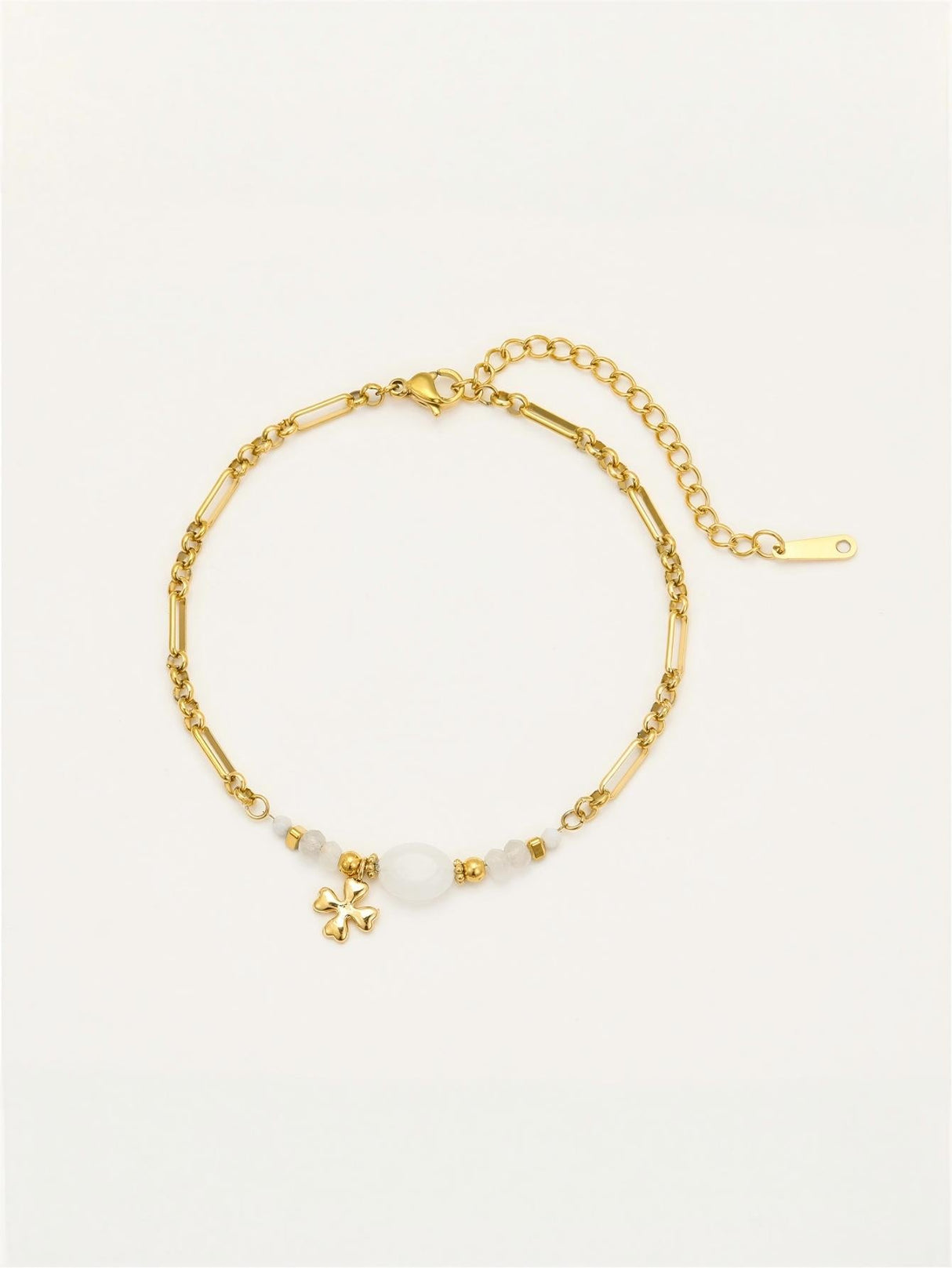 Natural Stone Beaded Bracelet