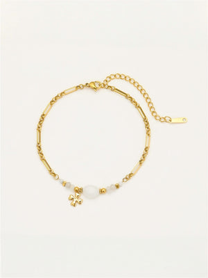 Natural Stone Beaded Bracelet