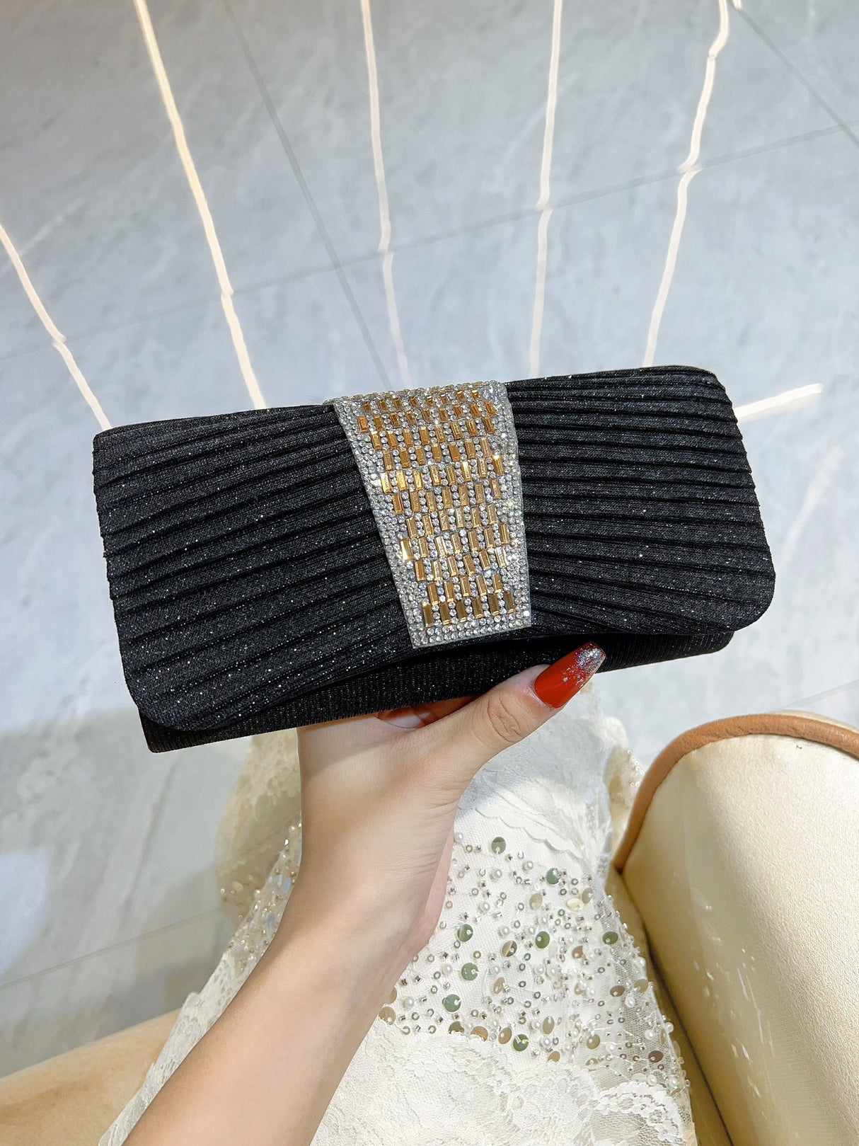 Liber Four Seasons ACC Diamond Small Square Bag