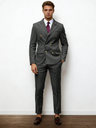 Stripes Business Dinner Wedding Suit 2-piece Sets Set
