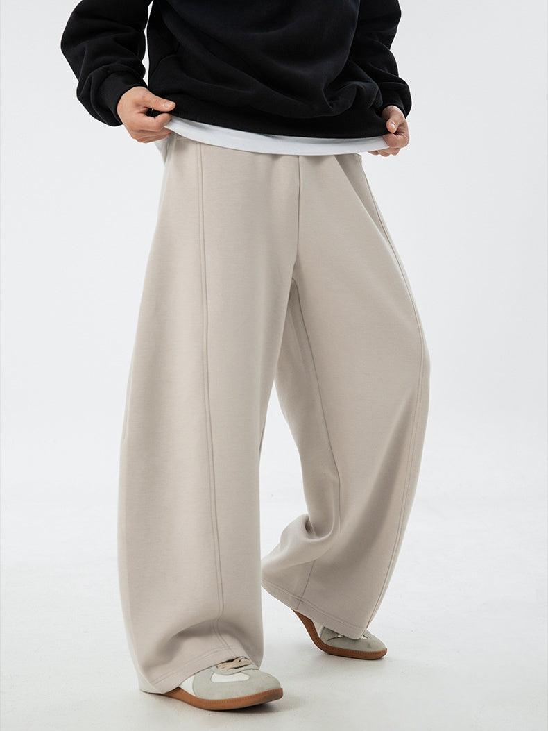 Liber Autumn Men's None Solid Color Pants