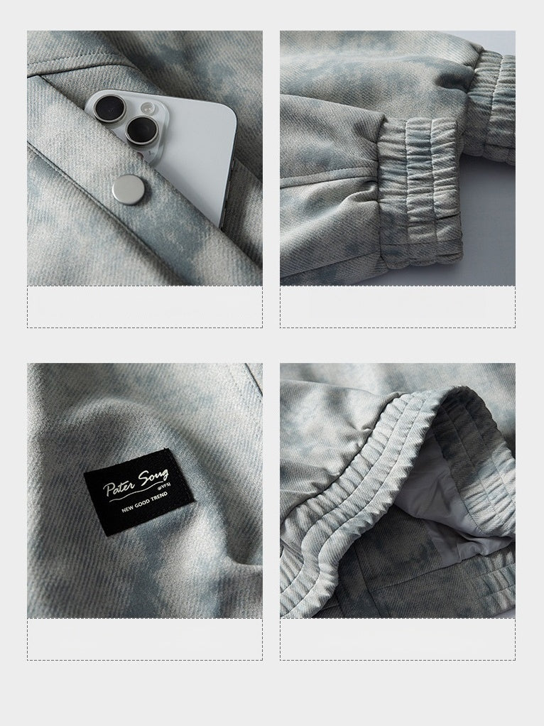 Retro Barn Wind Old Money Style Lapel Flight Jacket