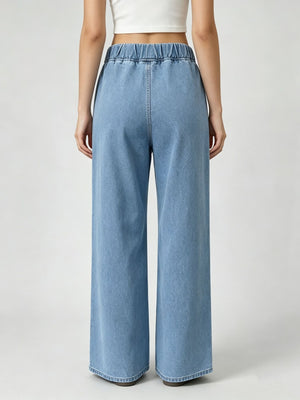 Comfortable And Casual Wide-leg Loose Jeans