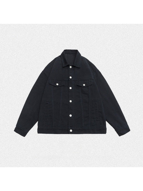 Liber Summer Neutral wear Pocket decoration Solid Color Jackets