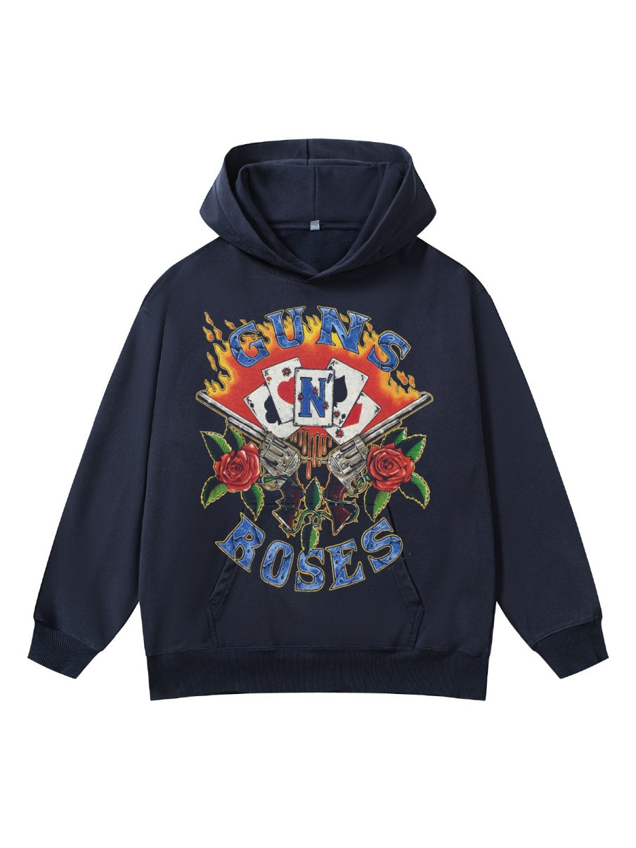 Retro Printed Hoodies