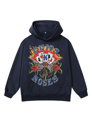 Retro Printed Hoodies