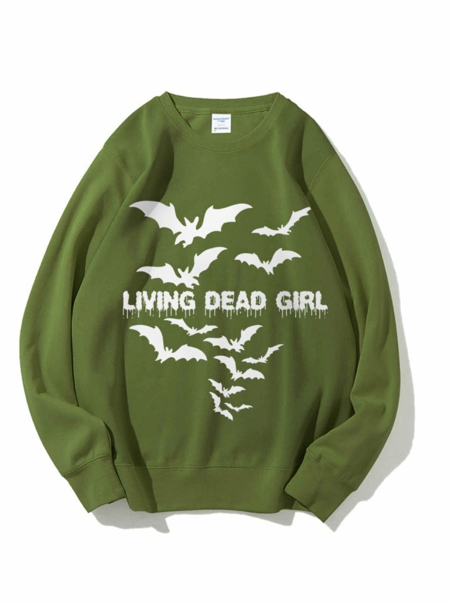 Halloween Pullover Printed Sweatshirt