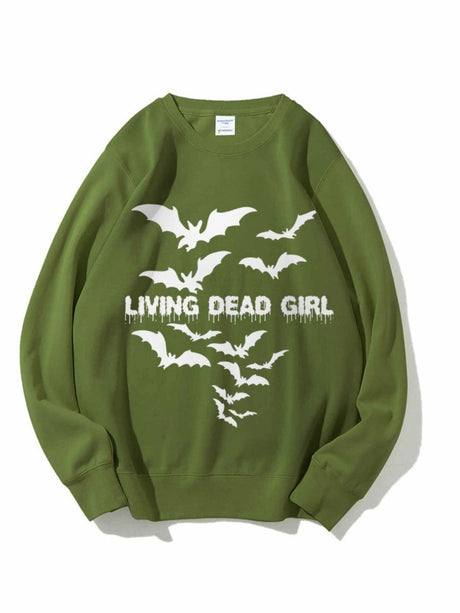 Halloween Pullover Printed Sweatshirt