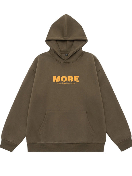 Letter Print Hooded Sweatshirts&Hoodies
