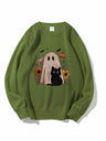 Halloween Pullover Printed Sweatshirt