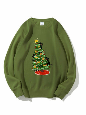 Christmas Printed Sweatshirt