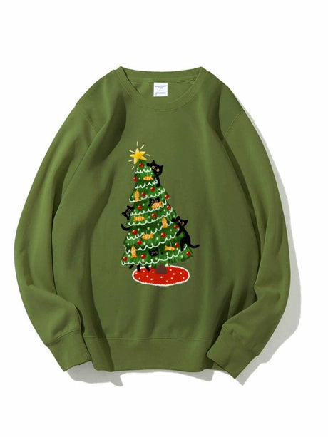 Christmas Printed Sweatshirt