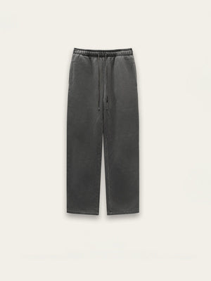 Loose Plush Straight Knitted Sweatpants