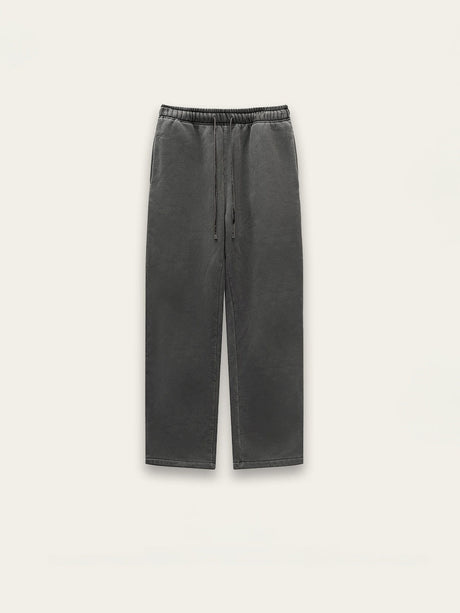Loose Plush Straight Knitted Sweatpants