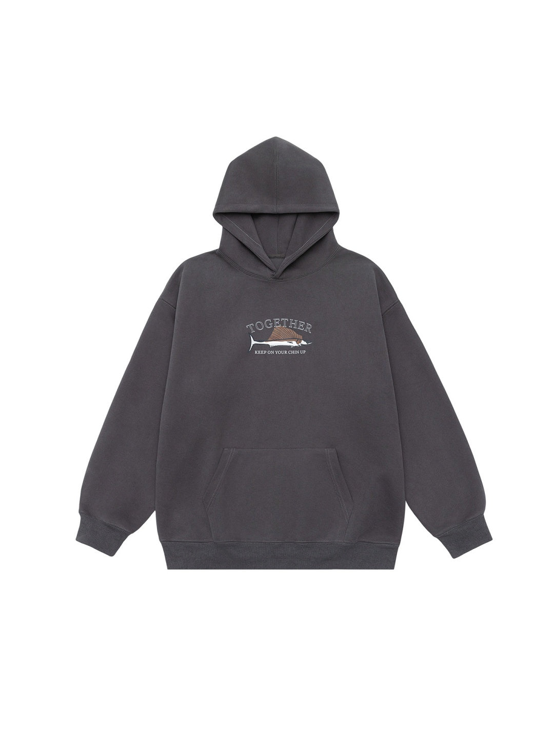 Thickened Printed Hooded Sweatshirts&Hoodies