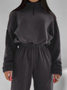 Liber Autumn women's zipper pullover sweatshirt long sleeve two-piece suit