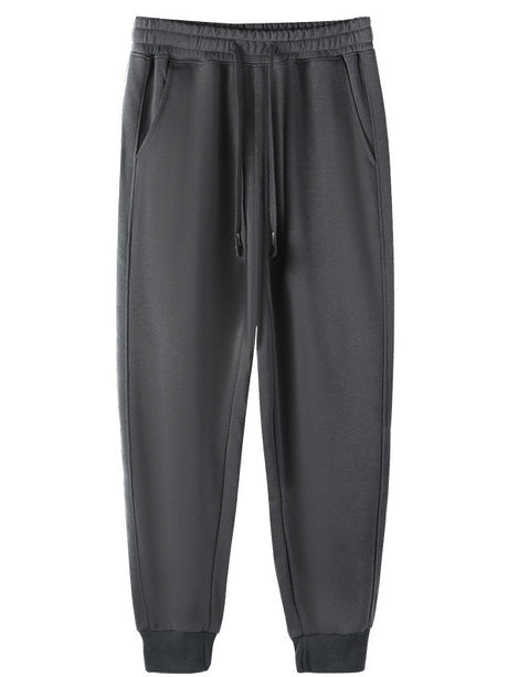 Leisure All-match Cropped Pants Pants
