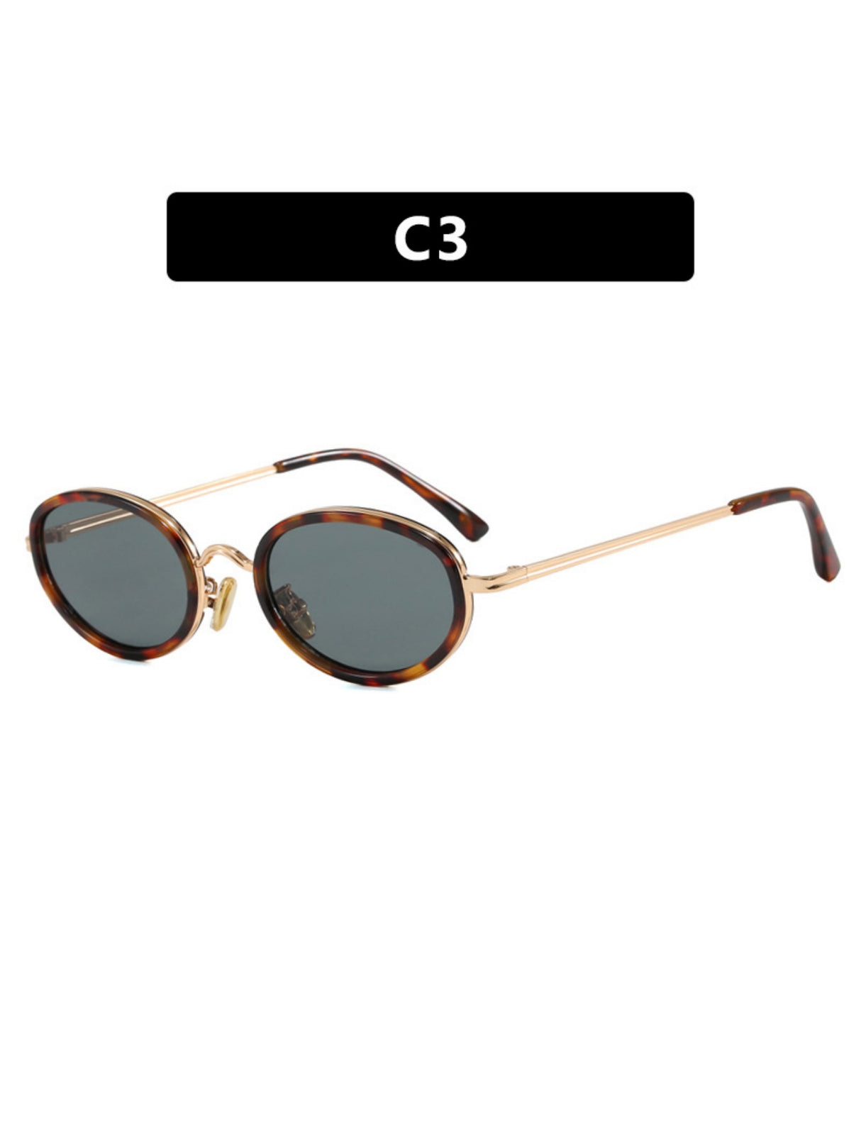 Full-frame Oval Sunglasses