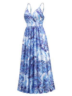 Robes maxi bohèmes à imprimé floral