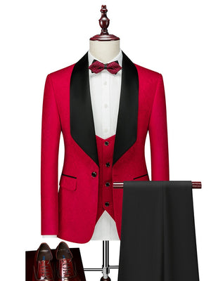 Business Leisure Suit Set 3-piece Sets