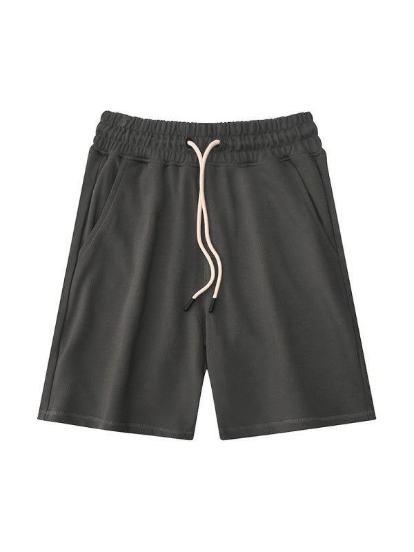 Drawstring Five Points Leisure Shorts