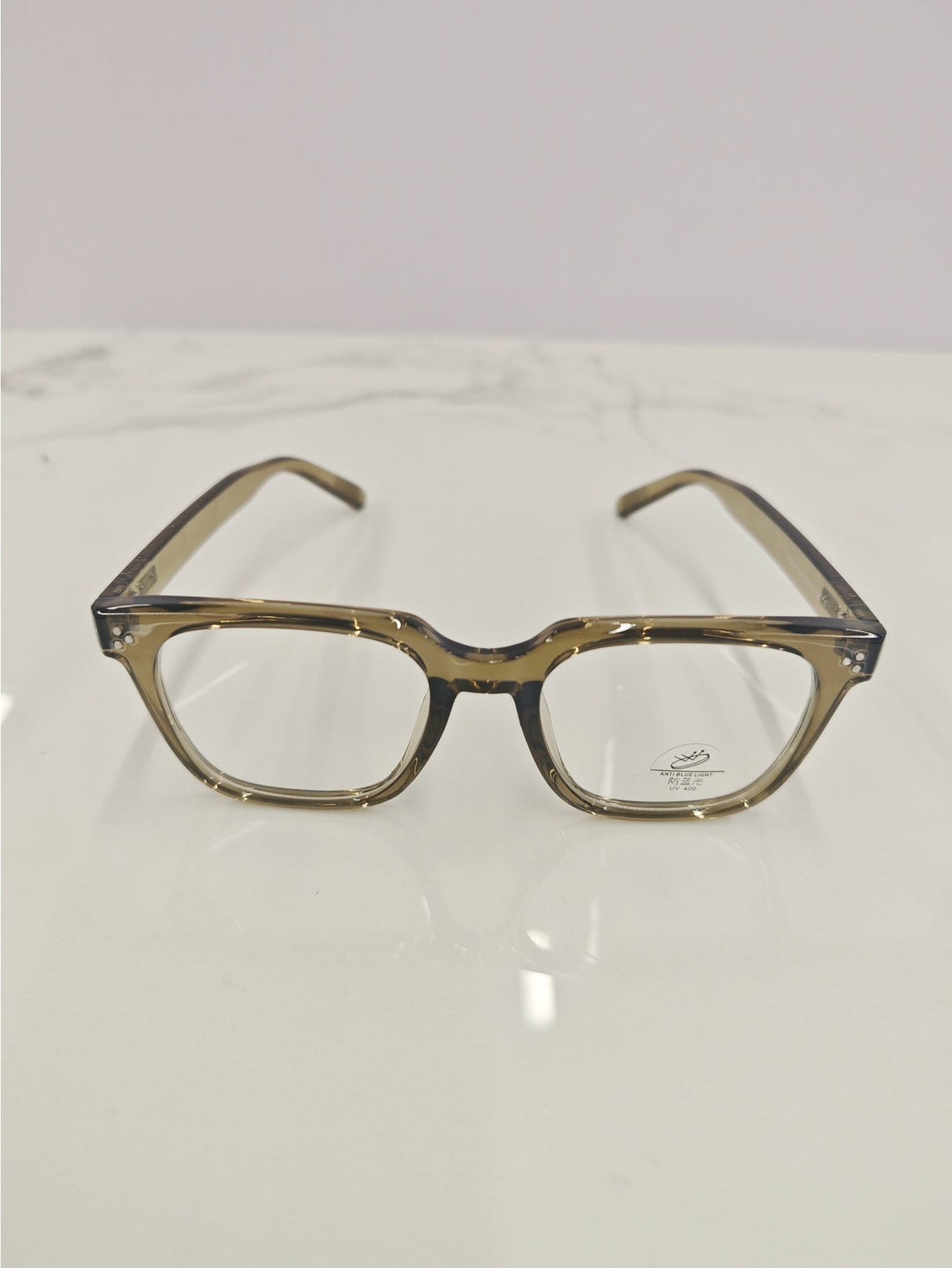 Semi-transparent Prescription Glasses