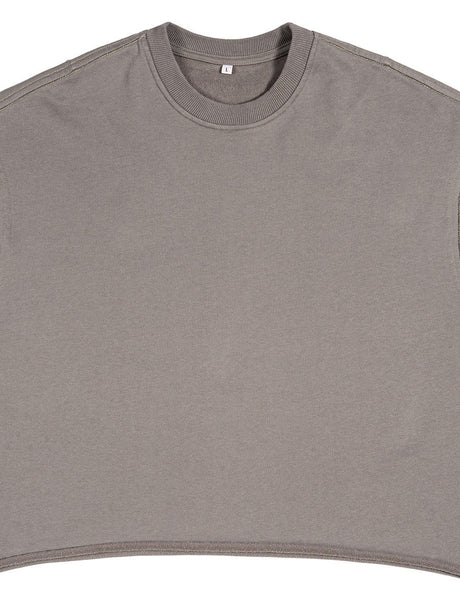 Liber Summer Men's Raw cuffs Solid Color Tank tops